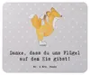 Mr. & Mrs. Panda Mauspad Eiskunstlauf Trainerin Danke - Produktbild-Vorschau 1