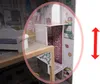 Drevený domček pre bábiky z MDF + nábytok 122cm XXL LED Náhľad obrázku produktu 5