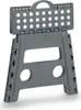 ZELLER Klapphocker 13035 aus Kunststoff, anthrazit / Tritt Produktbild-Vorschau 3