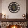 COSTWAY Große Wanduhr, 68 cm Zahnraduhr mit Produktbild-Vorschau 2