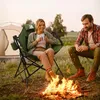 ECD Germany Składane krzesło kempingowe w kolorze khaki, z Podgląd zdjęcia produktu 8