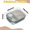 Přenosný obědový box z nerezové oceli 304 s vzduchotěsným Náhled obrázku produktu 5