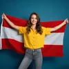 PHENO FLAGS Rakouská vlajka 90 x 150 cm Rakouská vlajka Náhled obrázku produktu 6