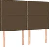 "2024"cloris Boxspringbett mit Matratze Dunkelbraun 140x190 Produktbild-Vorschau 5