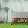 Relaxdays – extra široký regál na dřevo do krbu, plachta na Náhled obrázku produktu 2