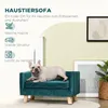 PawHut hondenbank met houten poten, hondenbed voor kleine Productafbeelding-voorbeeld 4