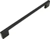 Schwarzer Möbelgriff 192 mm aus Aluminium - Klassischer, Produktbild-Vorschau 1