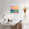 Poster - Poster ohne Rahmen - Meer Welle Ufer - 40x40 cm - Produktbild-Vorschau 5