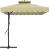 Outsunny Sonnenschirm 243x243cm Balkonschirm mit UV-Schutz, Produktbild-Vorschau 1