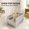 WISFOR, vaschetta per gatti in acciaio inox, acciaio inox, Anteprima dell’immagine prodotto 12