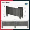 Product dimensions and branding information for garden edging. Náhled obrázku produktu
