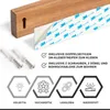 ECENCE Magnetleiste Messer aus edlem Akazienholz - 40cm Produktbild-Vorschau 6