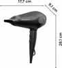 Rowenta Ultra Silence CV6430 asciuga capelli 1800 W Nero Anteprima dell’immagine prodotto 2