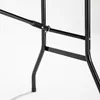 Table de réception pliante noire 200 cm 10 places - Oviala Voir les images du produit 4