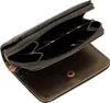 An open brown wallet is shown against a white background. Anteprima dell’immagine prodotto