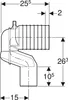 Geberit P-Stand-WC-Anschlussgarnitur GEBERIT 131081111 Produktbild-Vorschau 4