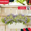 KOTARBAU® Lot de 2 jardinières Balcon Pot de fleurs mural Voir les images du produit 2