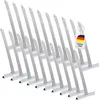 A group of metal rolladen suspension springs arranged diagonally on a white background, with a German flag tag attached to one of them. Anteprima dell’immagine prodotto