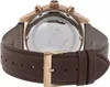 The back of a watch with a leather strap. Anteprima dell’immagine prodotto