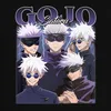 Gojo Satoru Jujutsu Kaisen – tričko s motivem pásky přes Náhled obrázku produktu 3