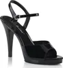 FLAIR-409 Damen Sandale von Fabulicious, Schwarz EU 39, US Produktbild-Vorschau 1