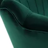 Kondela Dvojsedačka Noblin - smaragdová (Velvet) / zlatá Náhled obrázku produktu 7