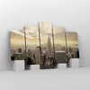 Bild auf Leinwand - Leinwandbild - Stadt Wolkenkratzer Produktbild-Vorschau 4