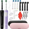 A collection of Oral-B electric toothbrush accessories and cases. Anteprima dell’immagine prodotto