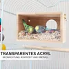 holz-vogelhaus für garten, transparentes design für Produktbild-Vorschau 5