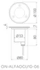 GTV lighting ALFA MINI, max.10 W, GU10, IP67, AC220-240V, Produktbild-Vorschau 4