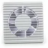 A white bathroom fan with a grille and visible blades. Náhľad obrázku produktu