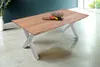Esstisch Baumkante massiv Akazie eichefarben 220 x 100 cm Produktbild-Vorschau 2