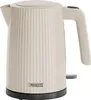 A cream-colored electric kettle with a ribbed texture. Náhľad obrázku produktu