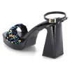 Buffalo Liza Disco Sandalette Schwarz Produktbild-Vorschau 23