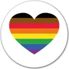 Huuraa Aufkleber Alternative LGBT+ Pride Flagge LGBTQ Herz Produktbild-Vorschau 1
