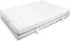 A white mattress with a wave-like pattern on its surface, shown from a slightly elevated side angle. Anteprima dell’immagine prodotto