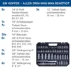 Scheppach Werkzeugkoffer TB180 - 180-tlg. gefüllt | Produktbild-Vorschau 5