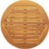 vidaXL Tavolo da giardino pieghevole naturale 60 x 60 x 72 Anteprima dell’immagine prodotto 7