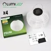 LUMILED Solar Lampions Außen, 4x wetterfest Solarlaterne Produktbild-Vorschau 17