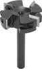 Povrchový frézovací bit 4 drážky 8mm stopka 40mm průměr Náhled obrázku produktu 1