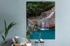 MuchoWow® Wandtattoo Wandsticker Wandaufkleber Wasserfall - Produktbild-Vorschau 6