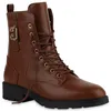 VAN HILL Damen Schnürstiefeletten Stiefeletten Übergrößen Produktbild-Vorschau 1