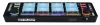 A black DJ controller with illuminated pads and knobs, presented against a black background. Produktbild-Vorschau