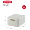 CURVER_3-er Set STYLE Box M mit Deckel creme_240654 Produktbild-Vorschau 2