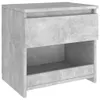 vidaXL Noční stolek Concrete Grey 40x30x39 cm Dřevěný Náhled obrázku produktu 2