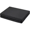 A folded dark gray fitted sheet is shown on a white background. Produktbild-Vorschau