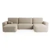 Chilly Fluffy Ecksofa U – Designer Schlafsofa 374x177cm in Produktbild-Vorschau 6