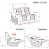M MCombo  2 Sitzer Sofa mit Schlaffunktion, mit Produktbild-Vorschau 7