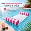 Aufblasbare Wasserhängematte Schwimmbett Wasserliege Produktbild-Vorschau 9