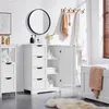 Yaheetech Badezimmerschrank mit 4 Schubladen und 3 Produktbild-Vorschau 2